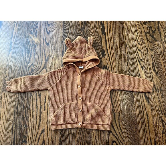 Jamie Kay Bear Cotton Cardigan (3Y) - Picture 2 of 6